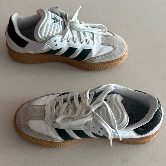 adidas Samba XLG - Cloud White Collegiate Green - Picture 4 of 5